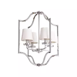 Подвесная люстра arabeschi (arte lamp) серебристый 172 см.