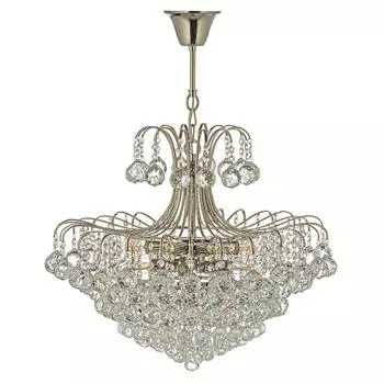 Подвесная люстра arti lampadari alanno e 1.5.60.100 n (arti lampadari) серебристый 450 см.