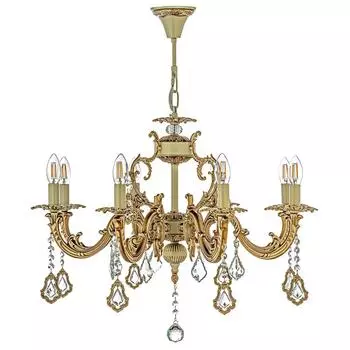 Подвесная люстра arti lampadari falcone e 1.1.8.600 cg (arti lampadari) бежевый 510 см.