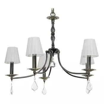 Подвесная люстра arti lampadari fiore e 1.1.5.602 pb (arti lampadari) белый 550 см.