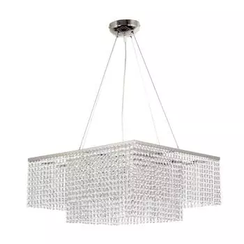 Подвесная люстра arti lampadari milano e 1.5.50.501 n (arti lampadari) серебристый 500x300 см.