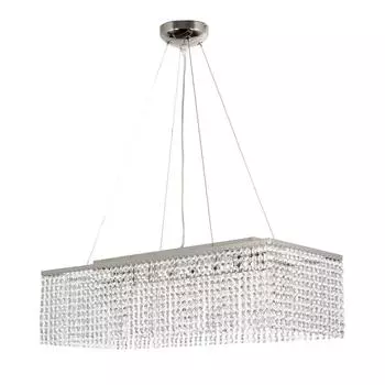 Подвесная люстра arti lampadari milano e 1.5.70x25.501 n (arti lampadari) серебристый 700x250 см.