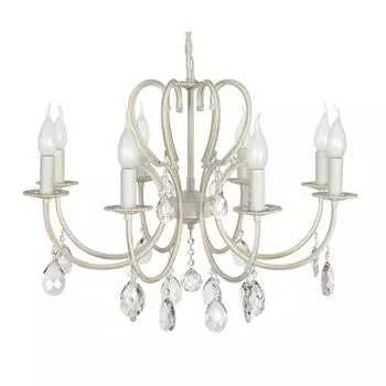 Подвесная люстра arti lampadari miracoli e 1.1.8 cg (arti lampadari) бежевый 480 см.