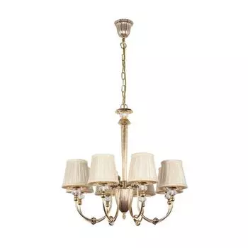 Подвесная люстра arti lampadari roana e 1.1.8 cg (arti lampadari) бежевый 500 см.