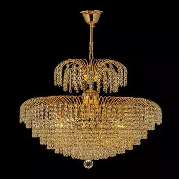 Подвесная люстра arti lampadari salentino e 1.5.60.100 g (arti lampadari) золотой 450 см.