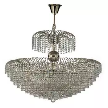 Подвесная люстра arti lampadari salentino e 1.5.80.100 n (arti lampadari) серебристый 600 см.