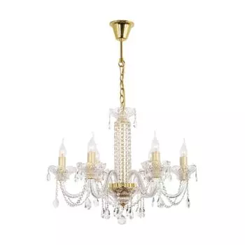 Подвесная люстра arti lampadari sofia e 1.1.6.600 g (arti lampadari) золотой 600 см.
