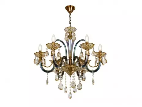 Подвесная люстра asia (ilamp) прозрачный 68x79 см.