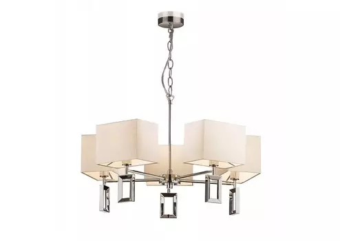 Подвесная люстра atolo (odeon light) бежевый 29 см.