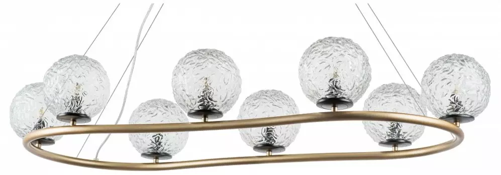 Подвесная люстра bari (lightstar) золотой 115x30x60 см.