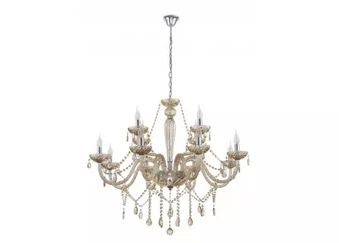 Подвесная люстра basilano (eglo) золотой 84 см.