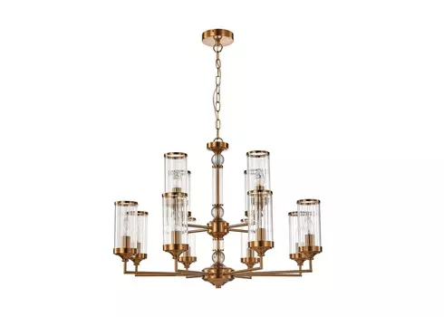 Подвесная люстра basis (favourite) прозрачный 54 см.