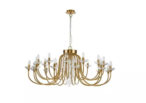 Подвесная люстра bellis (favourite) прозрачный 58 см.