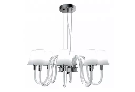 Подвесная люстра bianca (lightstar) белый 30 см.