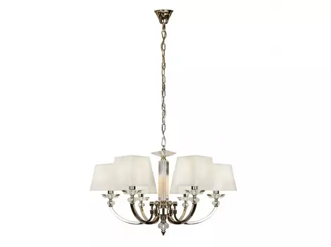 Подвесная люстра blues (ilamp) белый 55 см.