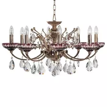 Подвесная люстра boemia (osgona) золотой 170 см.