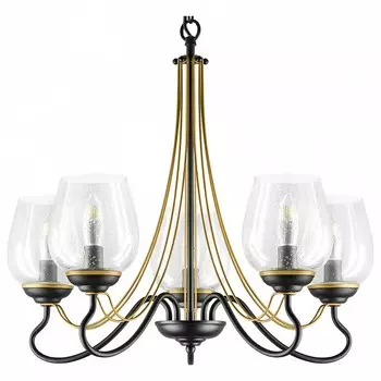 Подвесная люстра bolla (lightstar) черный 138 см.