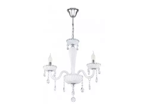 Подвесная люстра carpento (eglo) белый 55 см.