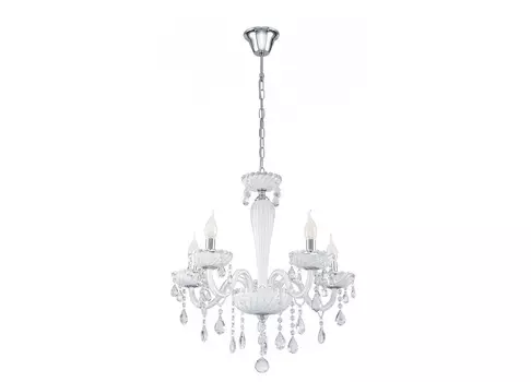 Подвесная люстра carpento (eglo) белый 57 см.