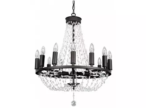 Подвесная люстра castello (lightstar) черный 87 см.