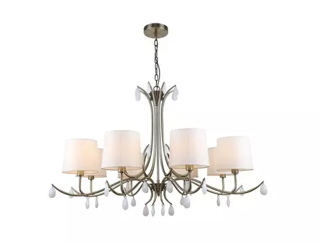 Подвесная люстра castellum (favourite) белый 63 см.