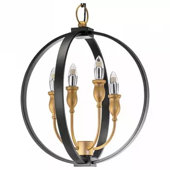 Подвесная люстра cero (lightstar) черный 137 см.