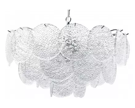 Подвесная люстра circo (lightstar) серебристый 136 см.