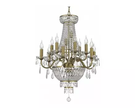 Подвесная люстра classic (lightstar) бронзовый 210 см.