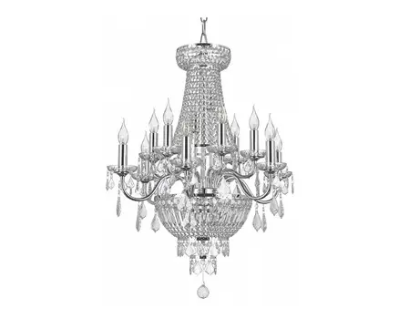 Подвесная люстра classic (lightstar) серебристый 210 см.
