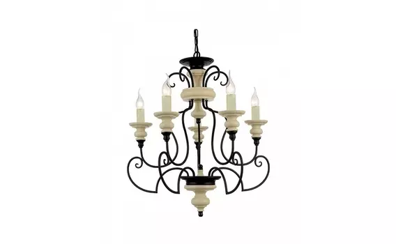 Подвесная люстра corfu (favourite) бежевый 63 см.