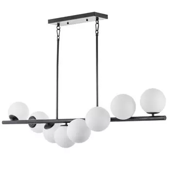 Подвесная люстра croco (lightstar) белый 120x36 см.