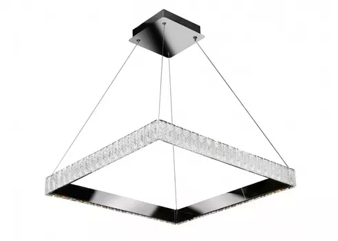 Подвесная люстра crystal ice (iledex) серебристый 61 см.