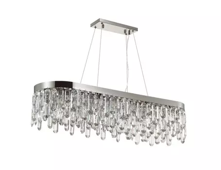 Подвесная люстра dakisa (odeon light) прозрачный 100x74x28 см.