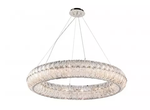 Подвесная люстра destiny (ilamp) серебристый 100 см.