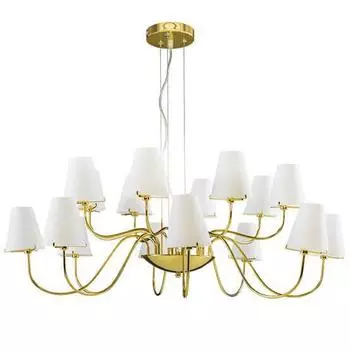 Подвесная люстра diafano (lightstar) белый 50 см.