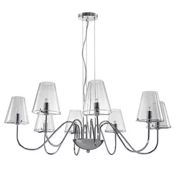 Подвесная люстра diafano (lightstar) прозрачный 135 см.