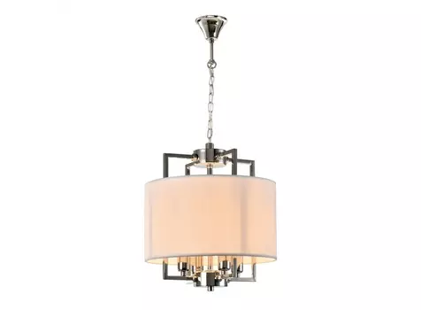 Подвесная люстра divole (ilamp) бежевый 33 см.