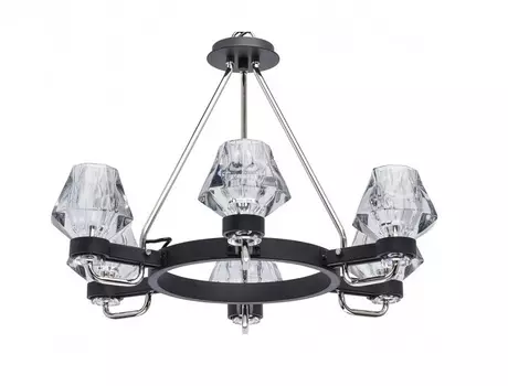 Подвесная люстра джестер (mw-light) прозрачный 250 см.