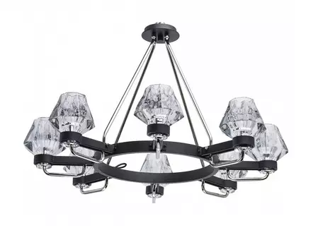 Подвесная люстра джестер (mw-light) прозрачный 250 см.