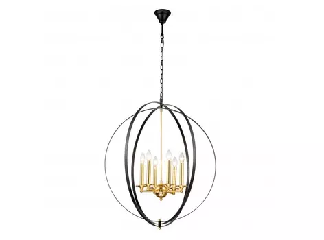 Подвесная люстра element (ilamp) черный 90 см.