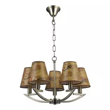 Подвесная люстра escada 1021/5 (escada) бронзовый 1200 см.