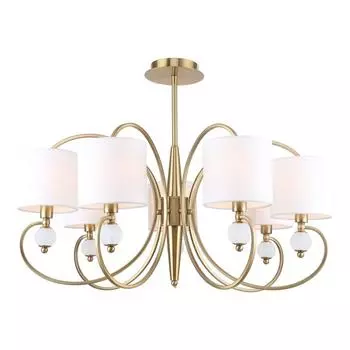 Подвесная люстра escada 1111/7pl (escada) белый 560 см.