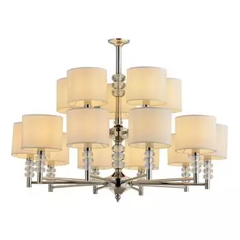 Подвесная люстра escada 1167/15s (escada) белый 650 см.