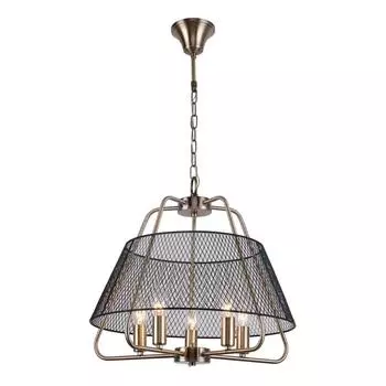 Подвесная люстра escada 585/5 (escada) бронзовый 810 см.