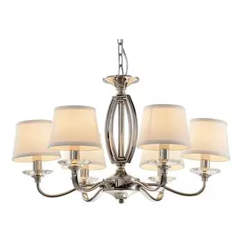 Подвесная люстра escada 686/6s (escada) бежевый 400 см.