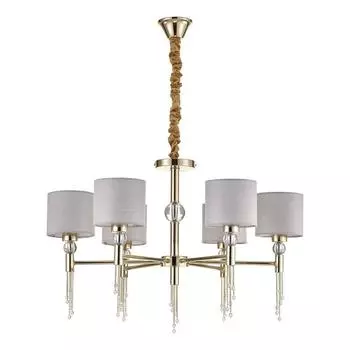 Подвесная люстра escada 690/6s (escada) серый 500 см.