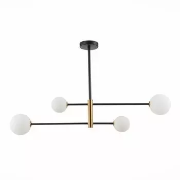 Подвесная люстра evoluce arcola sle220103-04 (evoluce) черный 580 см.