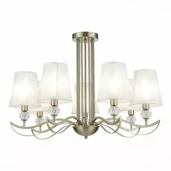 Подвесная люстра evoluce bergamo sle111203-07 (evoluce) белый 310 см.