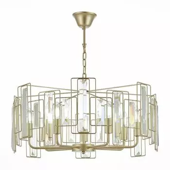 Подвесная люстра evoluce giano sle103403-07 (evoluce) бежевый 280 см.