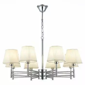 Подвесная люстра evoluce lagoro sle105403-08 (evoluce) белый 740 см.